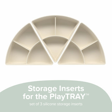 PlayTRAY™ Storage Inserts - stone