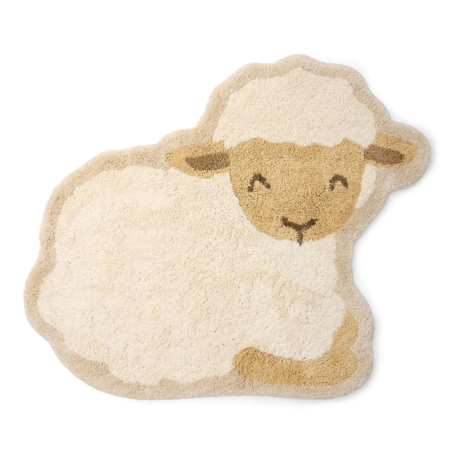 Tapis mouton - Blanc - Little Farm Liste 