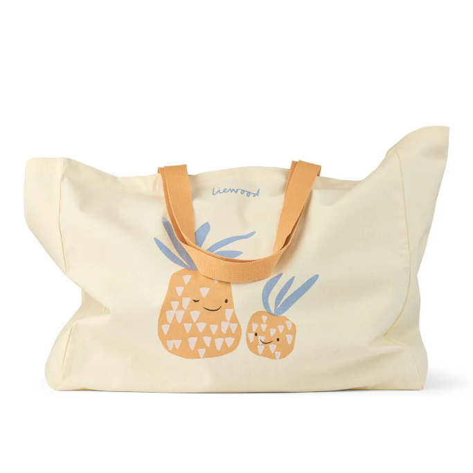 Maxi Totebag - Pineapple/Bright Yellow