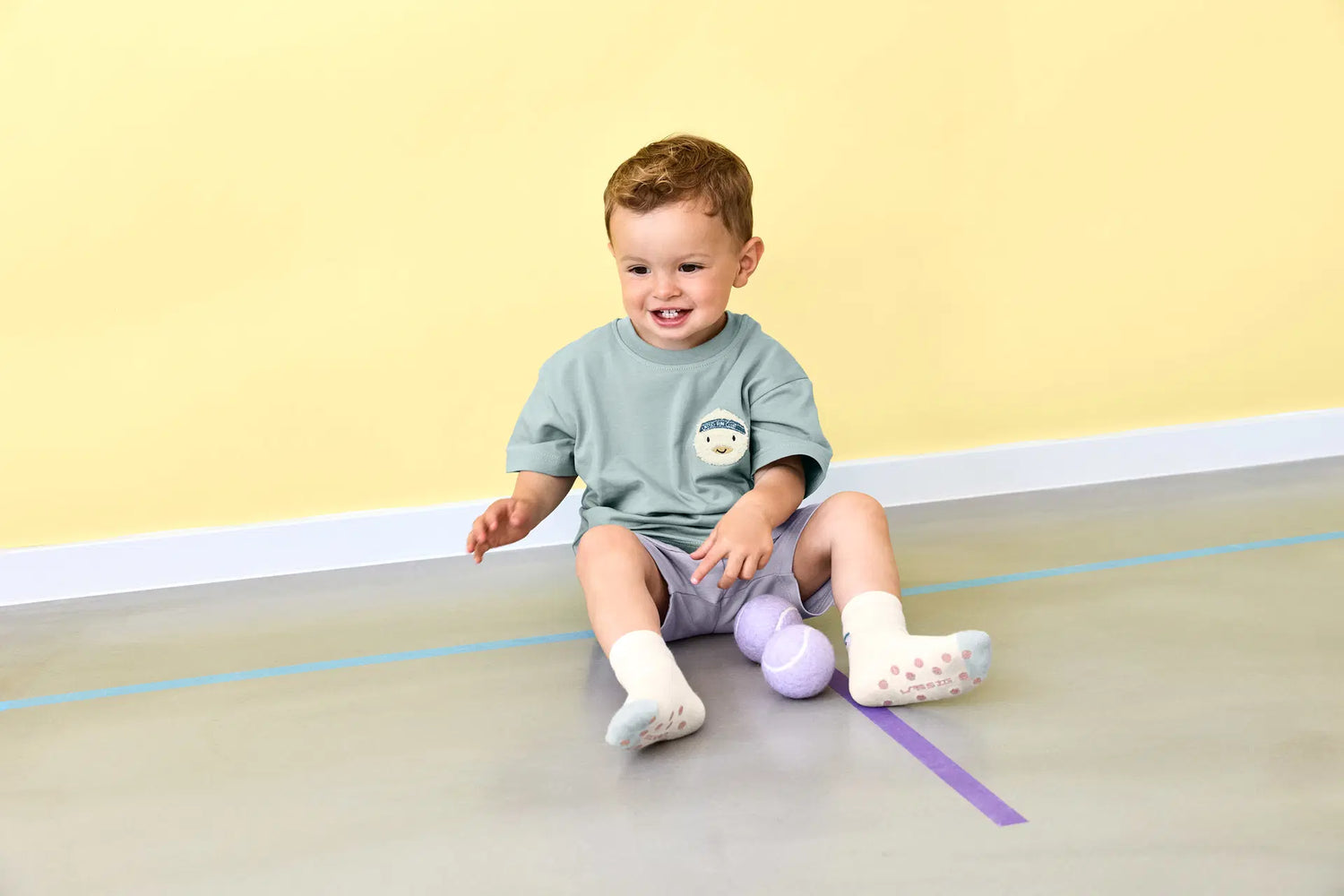 Rutschfeste Socken, 2 Stück – Ente