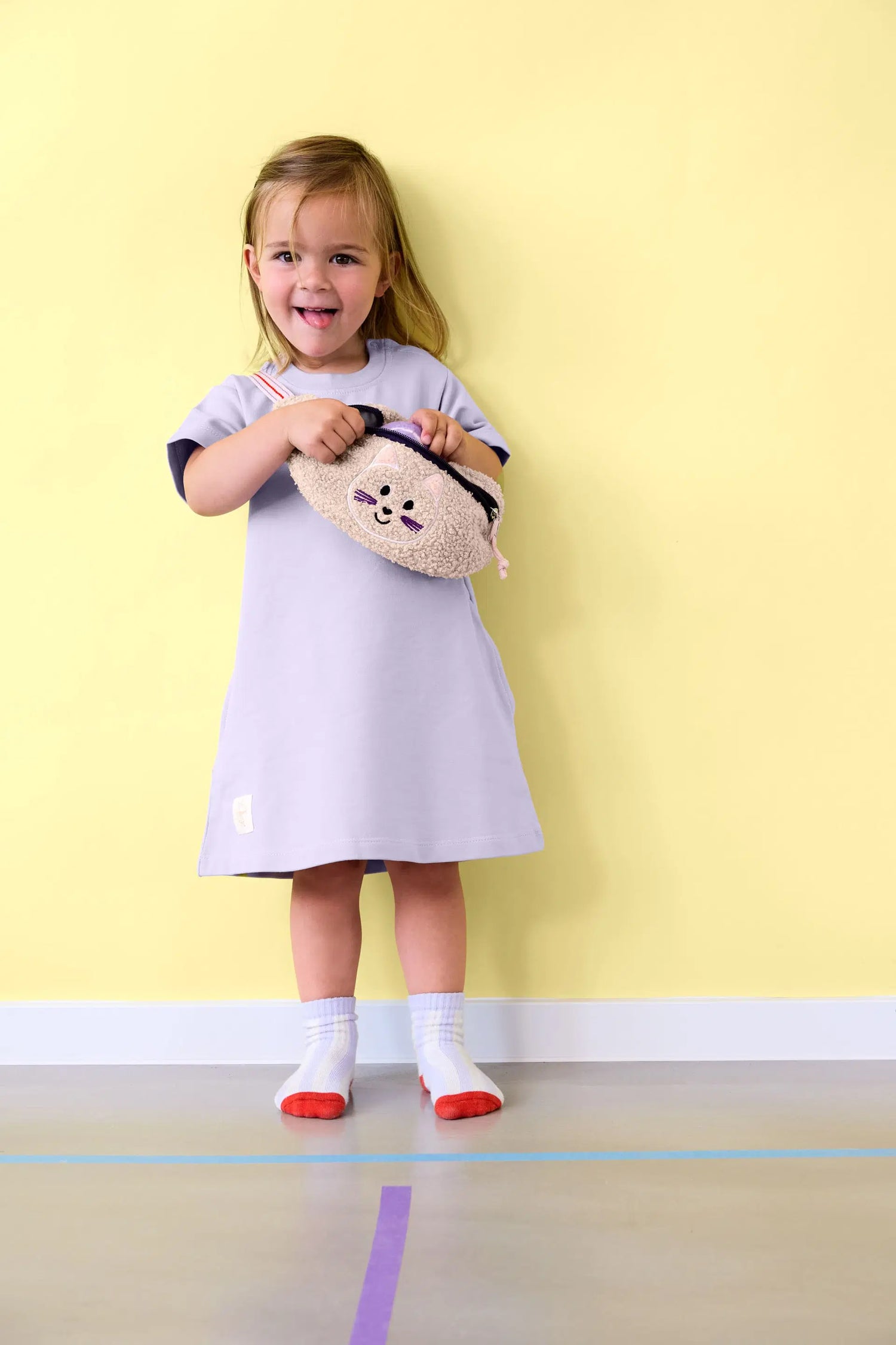 Tennissocken 3er-Pack – Katze