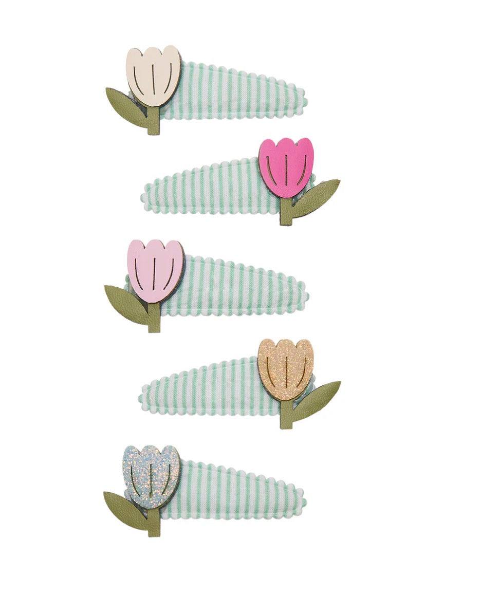 Pinces à cheveux - Tulip stripe