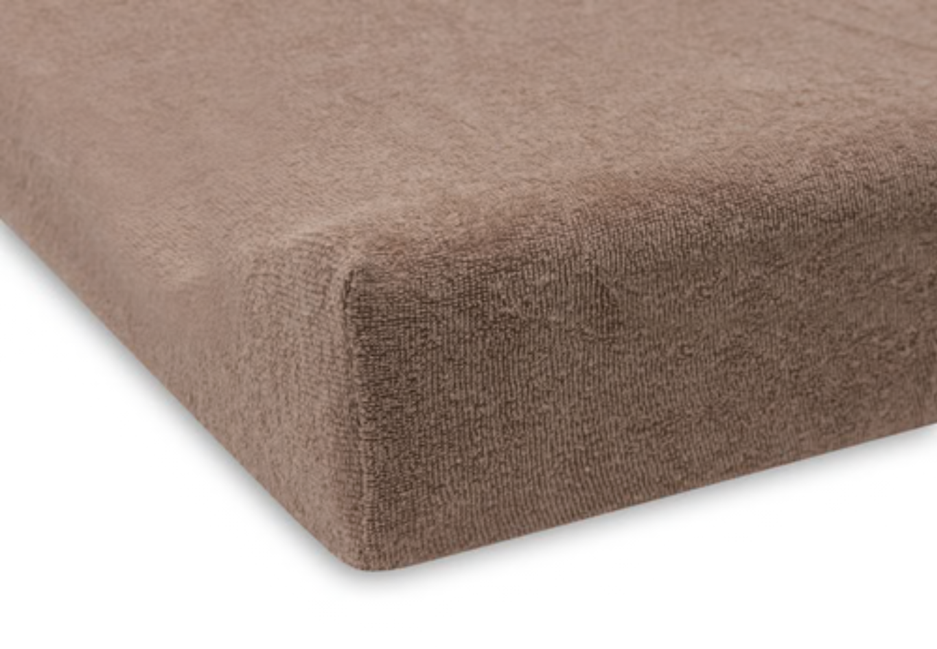 Housse Matelas à Langer Éponge (50x70cm) - 2 Unités - Milky Coffee Liste 