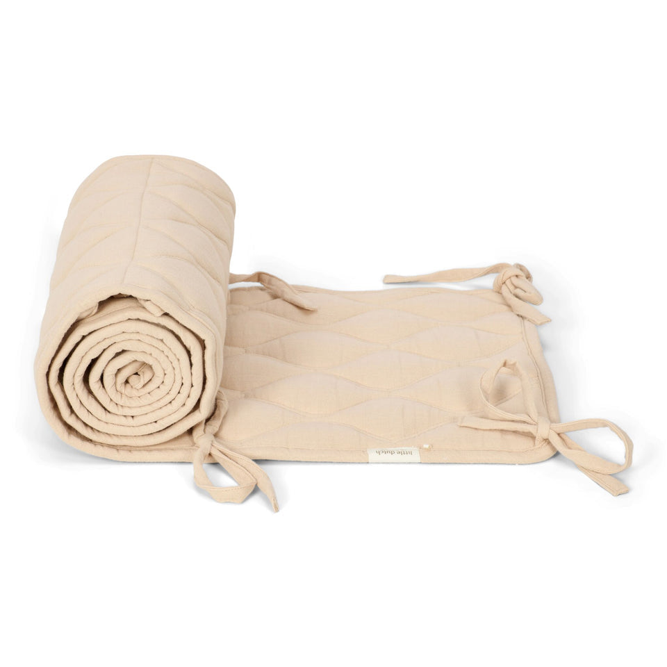Contour de lit – Beige – Essentials Liste 