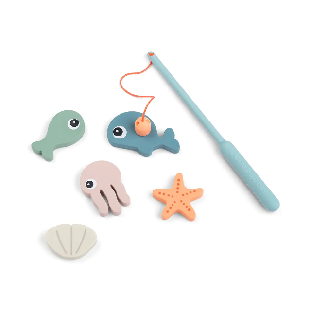 Jeu de pêche pour le bain - sea friends - multicolore