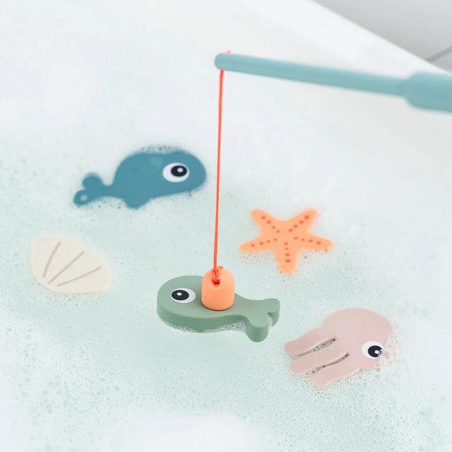 Jeu de pêche pour le bain - sea friends - multicolore
