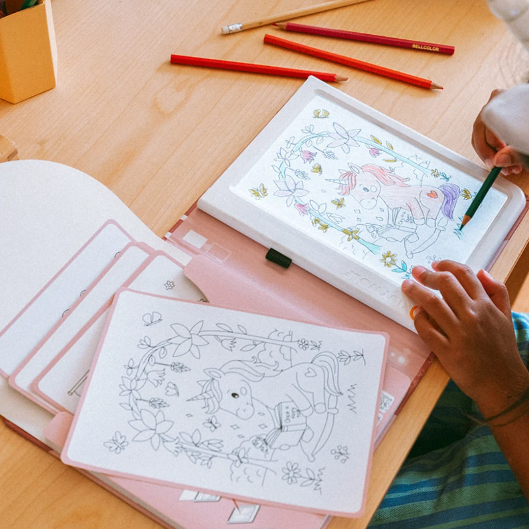Refill KIDYDRAW-PAD - Recharge de dessins 6+ (divers thèmes)