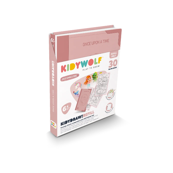 Refill KIDYDRAW-PAD - Recharge de dessins 6+ (divers thèmes)