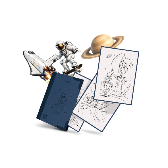 Refill K-DRAW-PAD Recharge de dessins - Galaxy (10+)