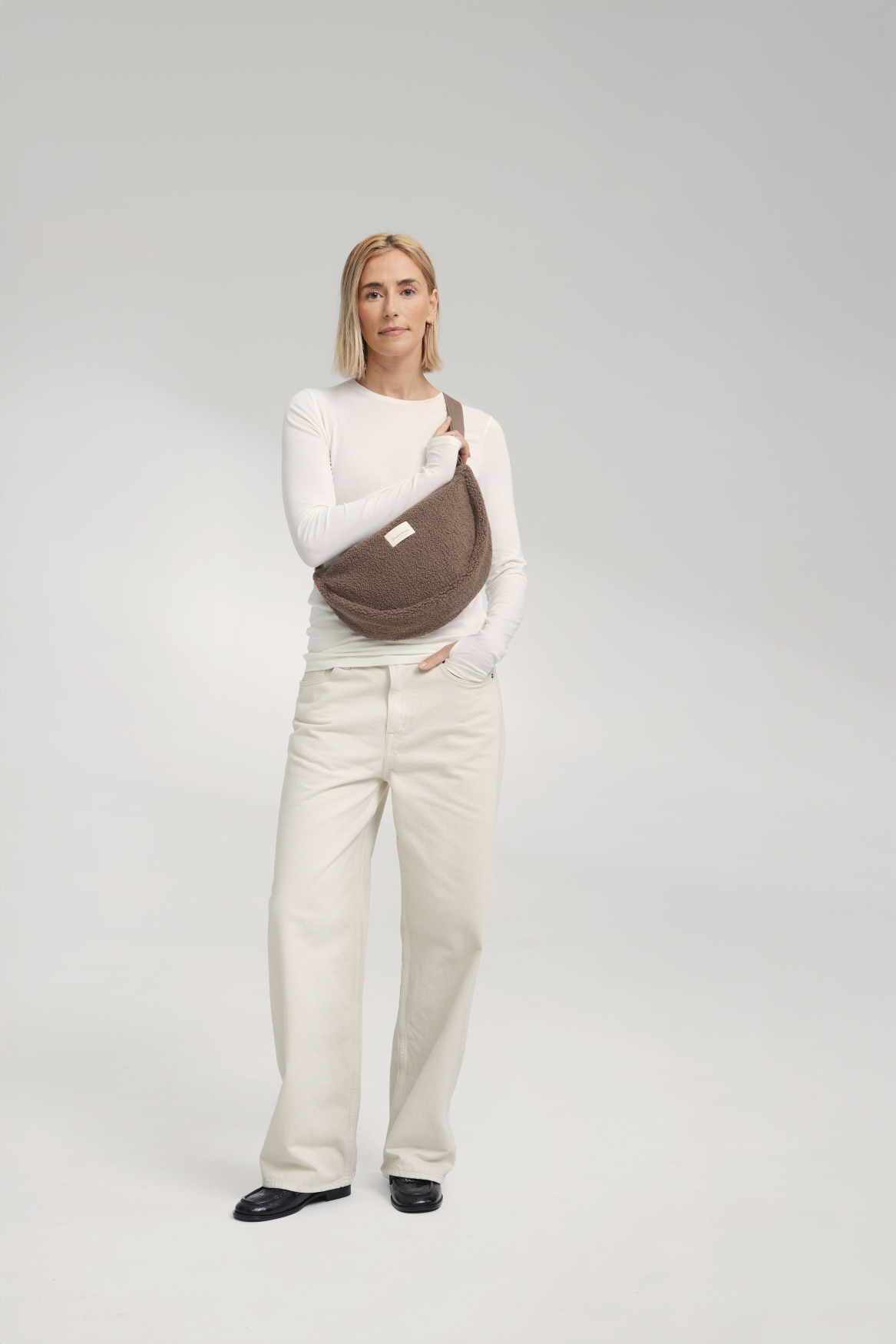 Teddy Adult Sac Banane - Brun