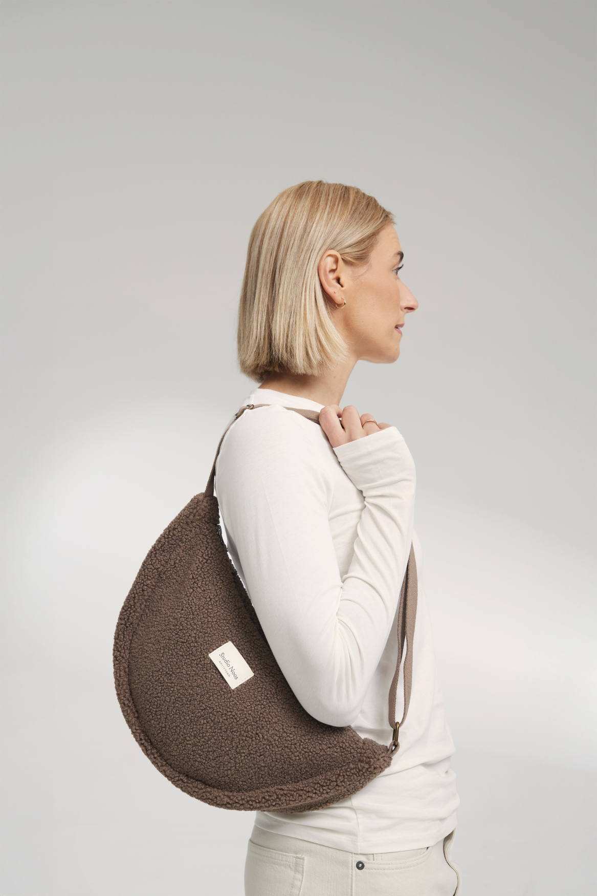 Teddy Adult Sac Banane - Brun