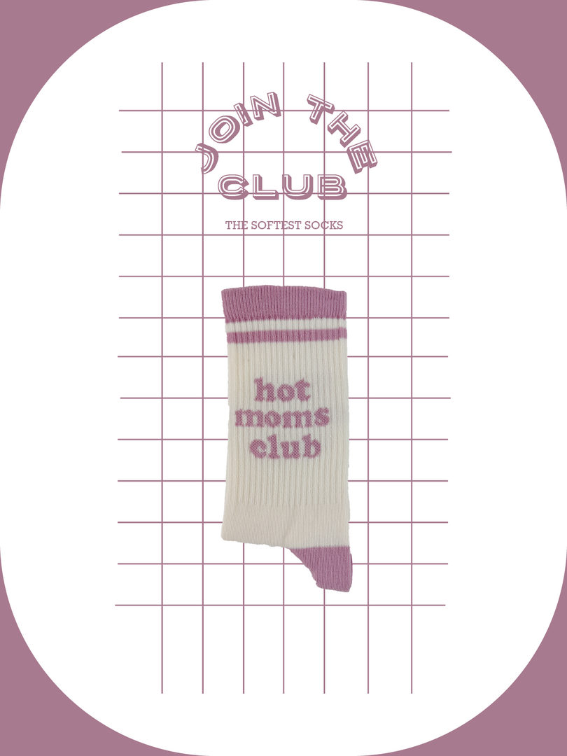 Chaussettes Join the Club socks - Hot Mums Club pink - (37-41)