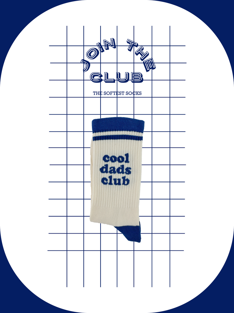 Chaussettes Join the Club Socks - Cool Dads Club blue (42-46)
