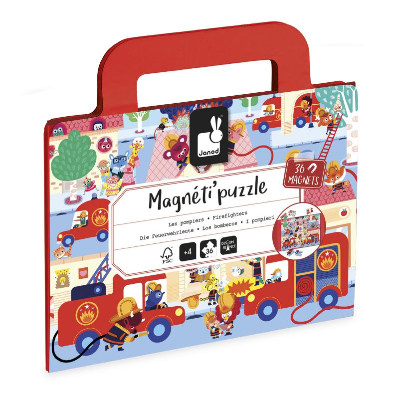Magneti’Puzzles - Pompiers 36 pcs