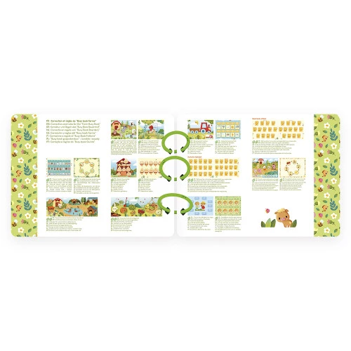 Busy-book Ferme en carton (Allemand)