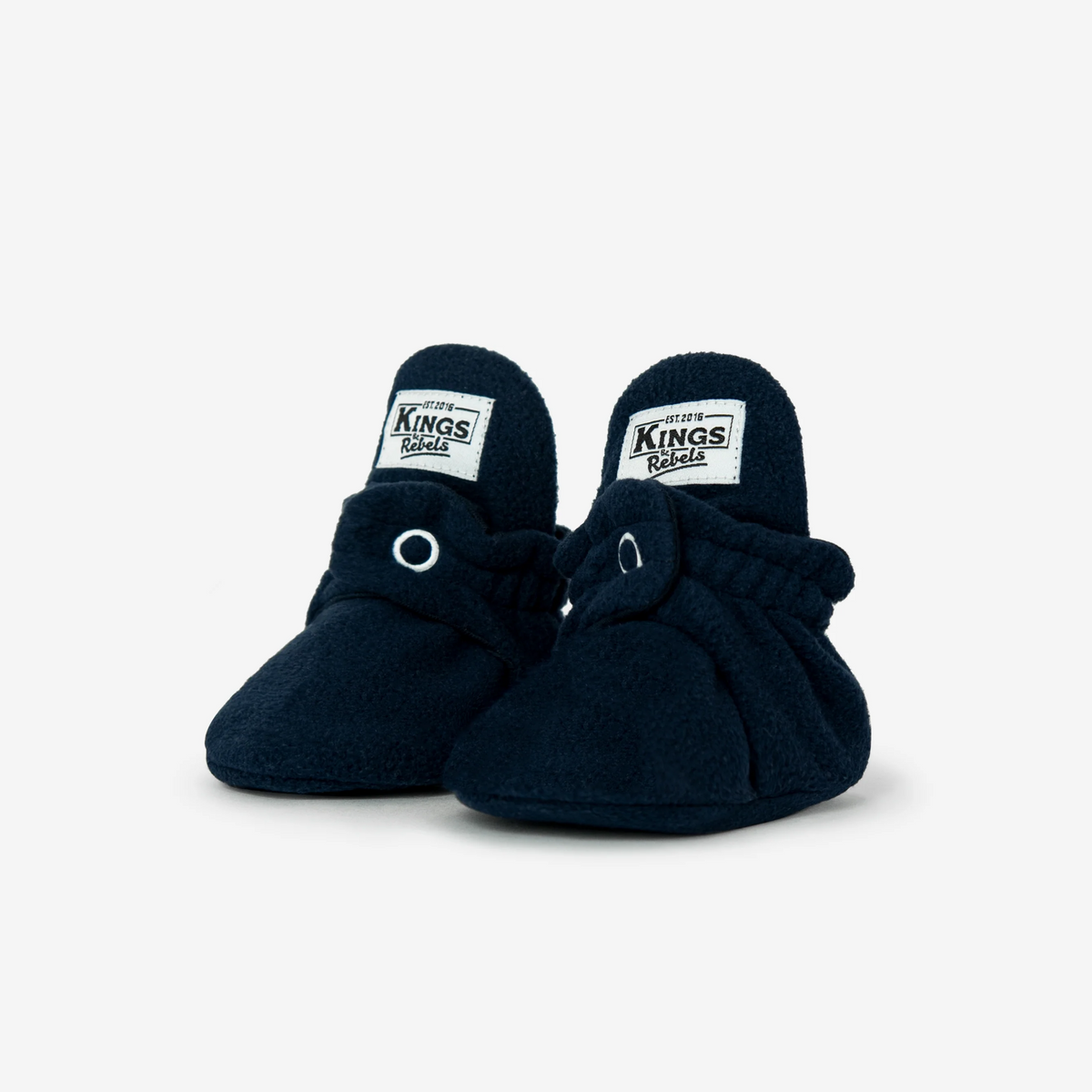 Booties Fleece Original & Gripper - Navy Blue (divers tailles)
