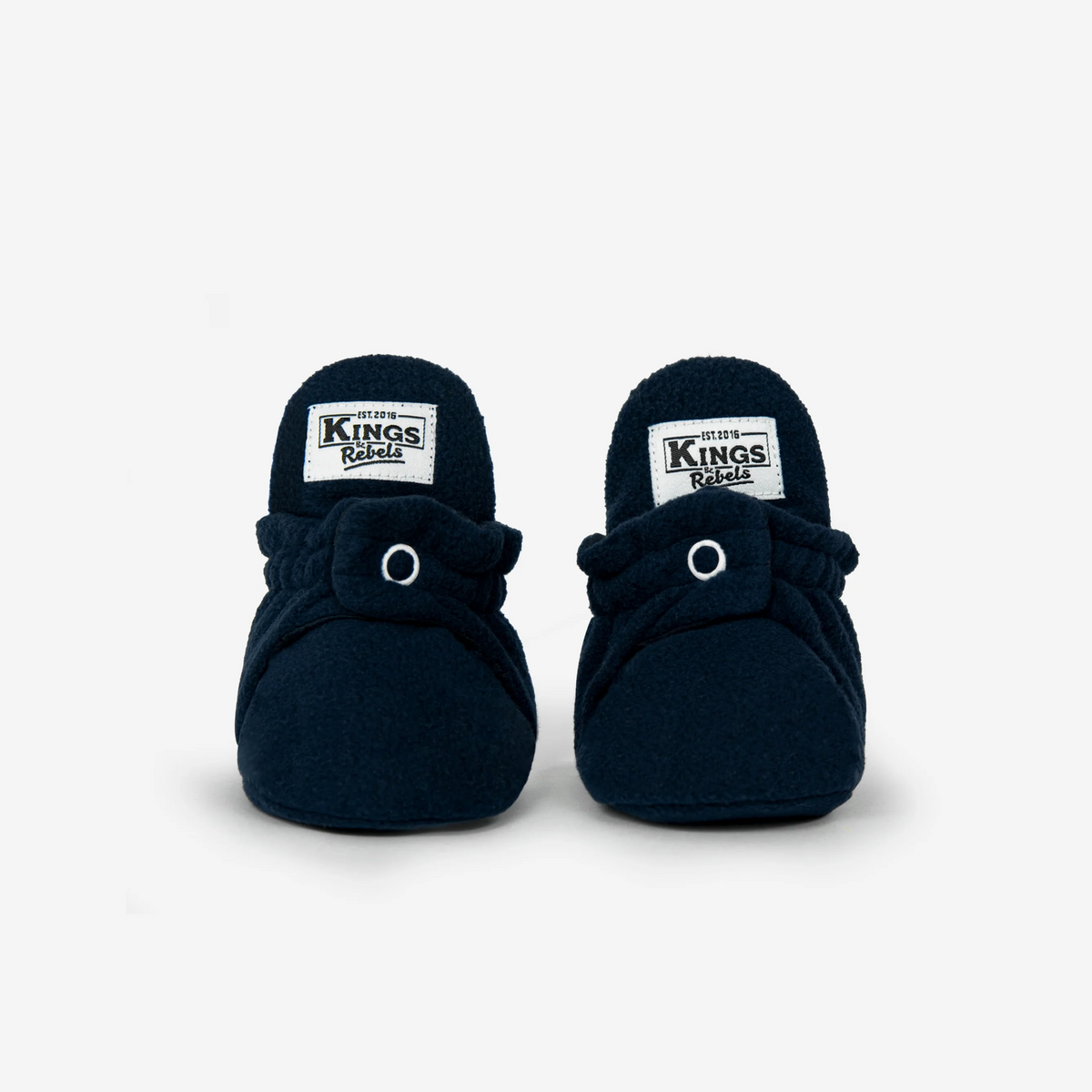 Booties Fleece Original & Gripper - Navy Blue (divers tailles)
