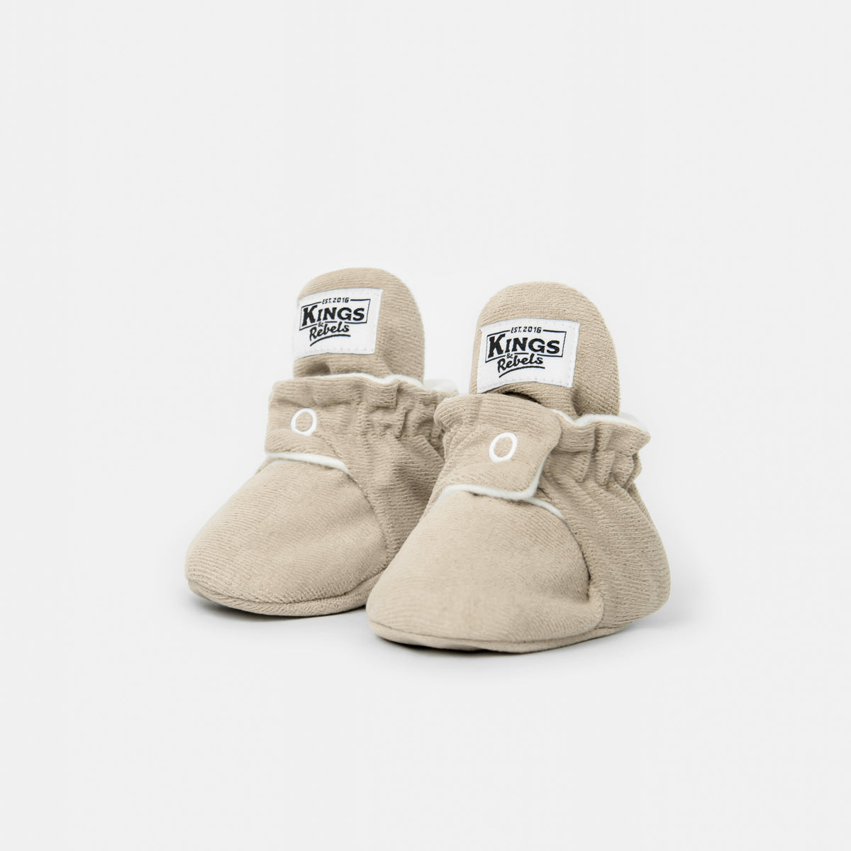 Booties Gamuza Classic & Gripper - Ivory (divers tailles)