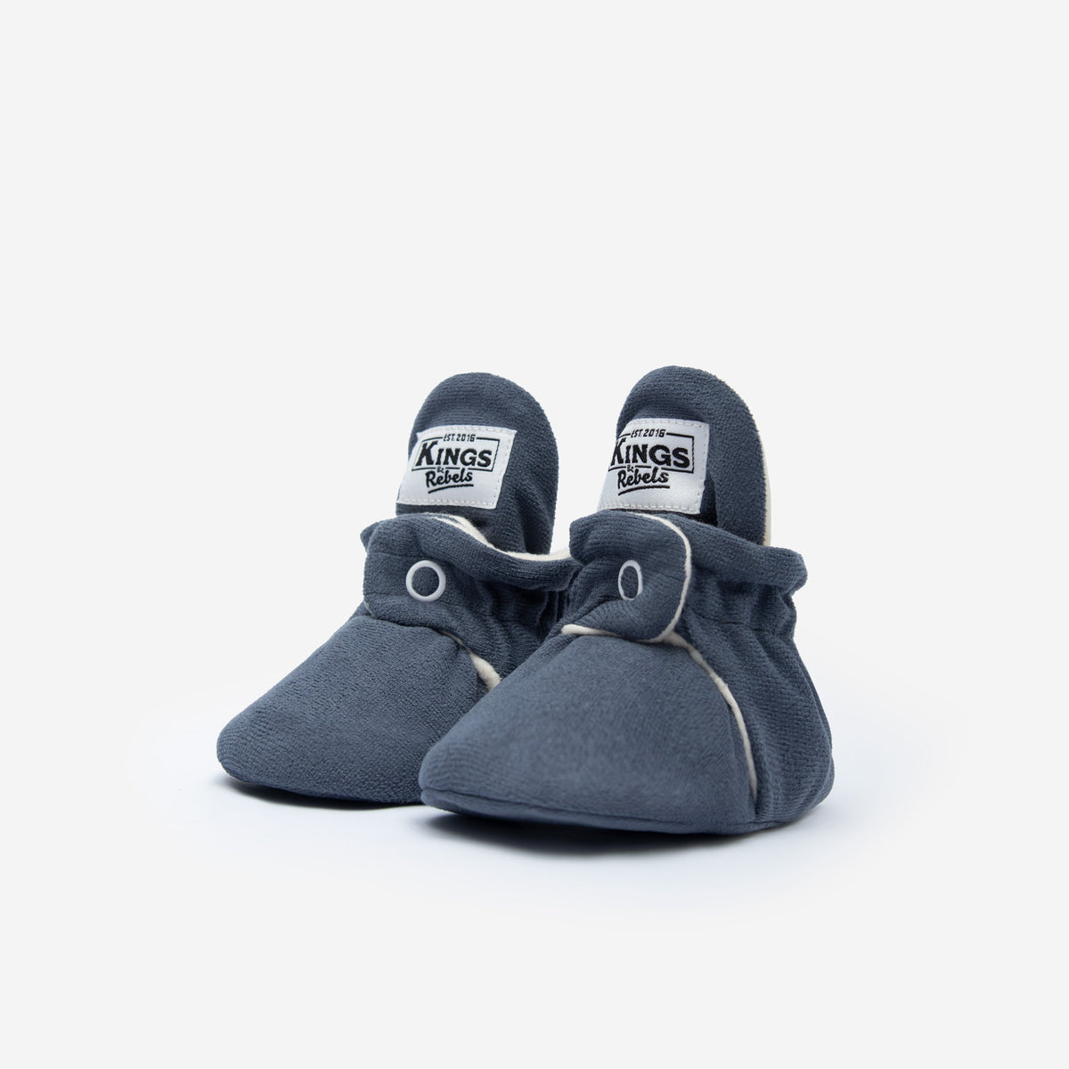 Booties Gamuza Classic & Gripper - Night Blue (divers tailles)