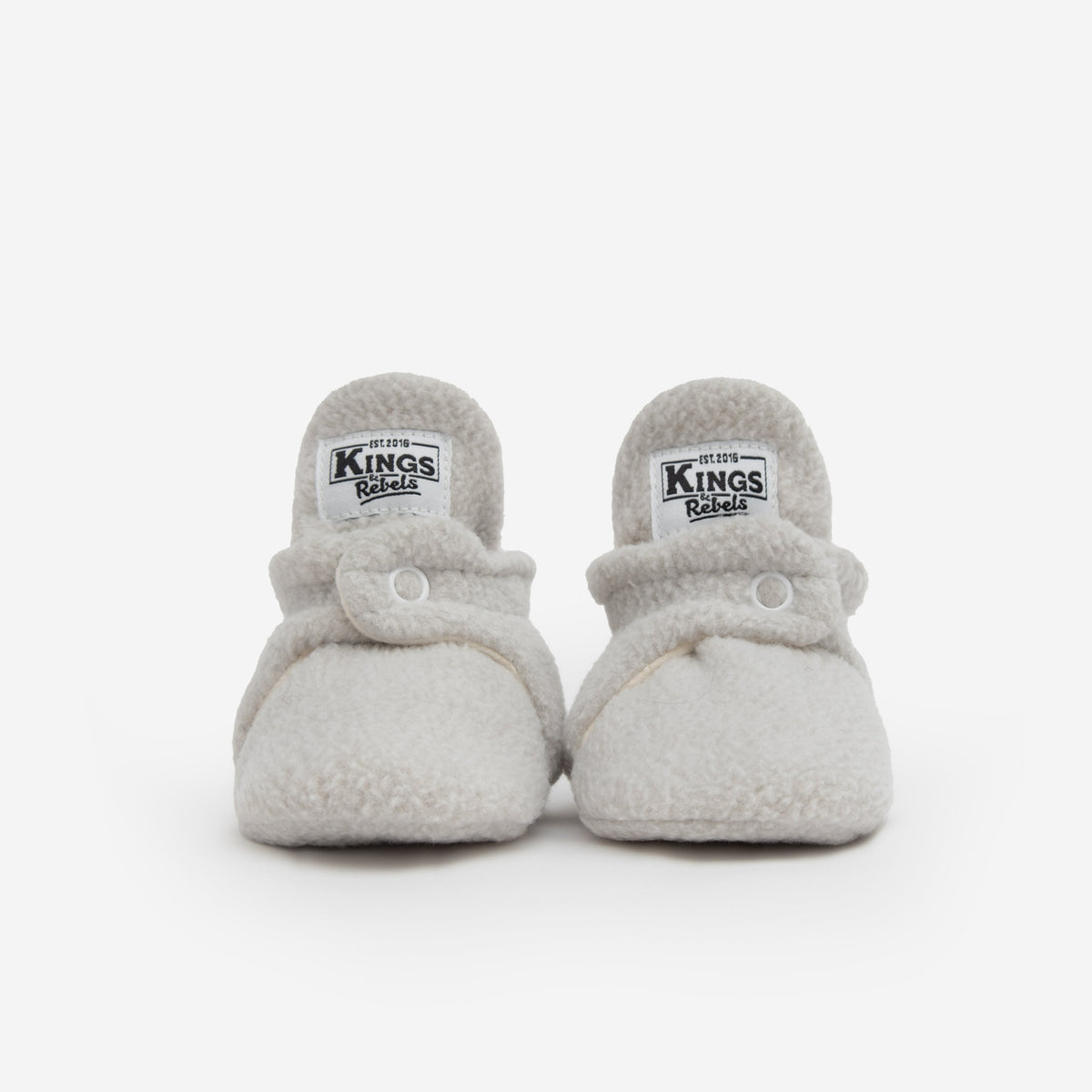 Booties Teddy Classic & Gripper - Grey (divers tailles)