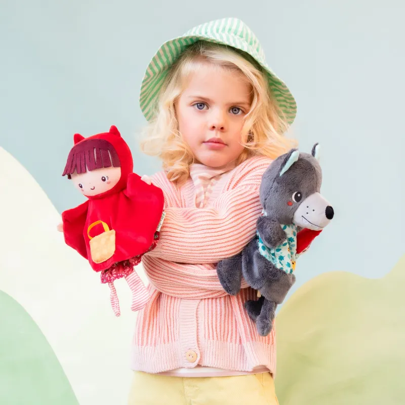 Marionnette à main - Chaperon rouge
