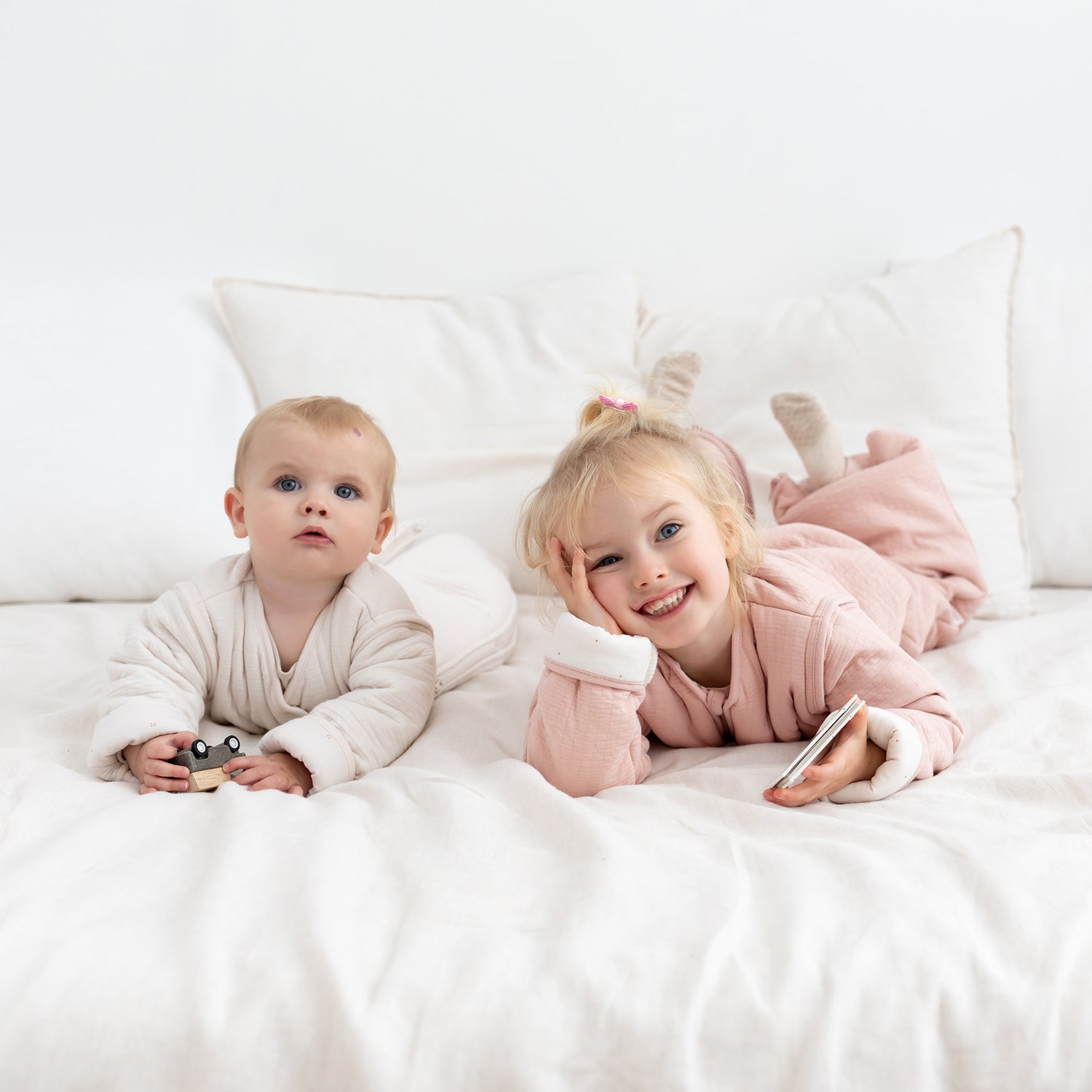 Gigoteuse MAGIC BAG PADY TETRA JERSEY + JERSEY tog 3 - blush (divers tailles )