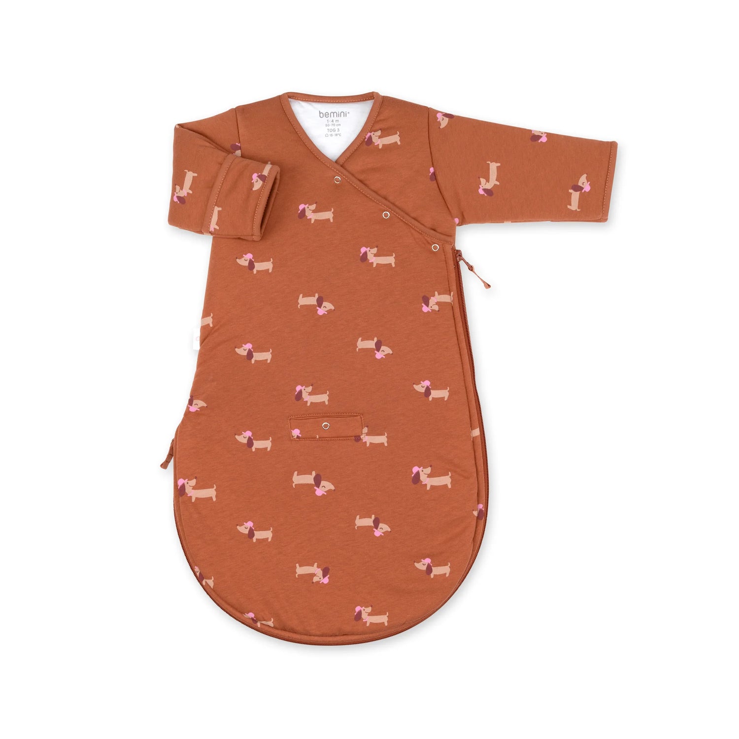 Gigoteuse MAGIC Pady jersey + jersey Tog 3-  wouff noisette (divers tailles)