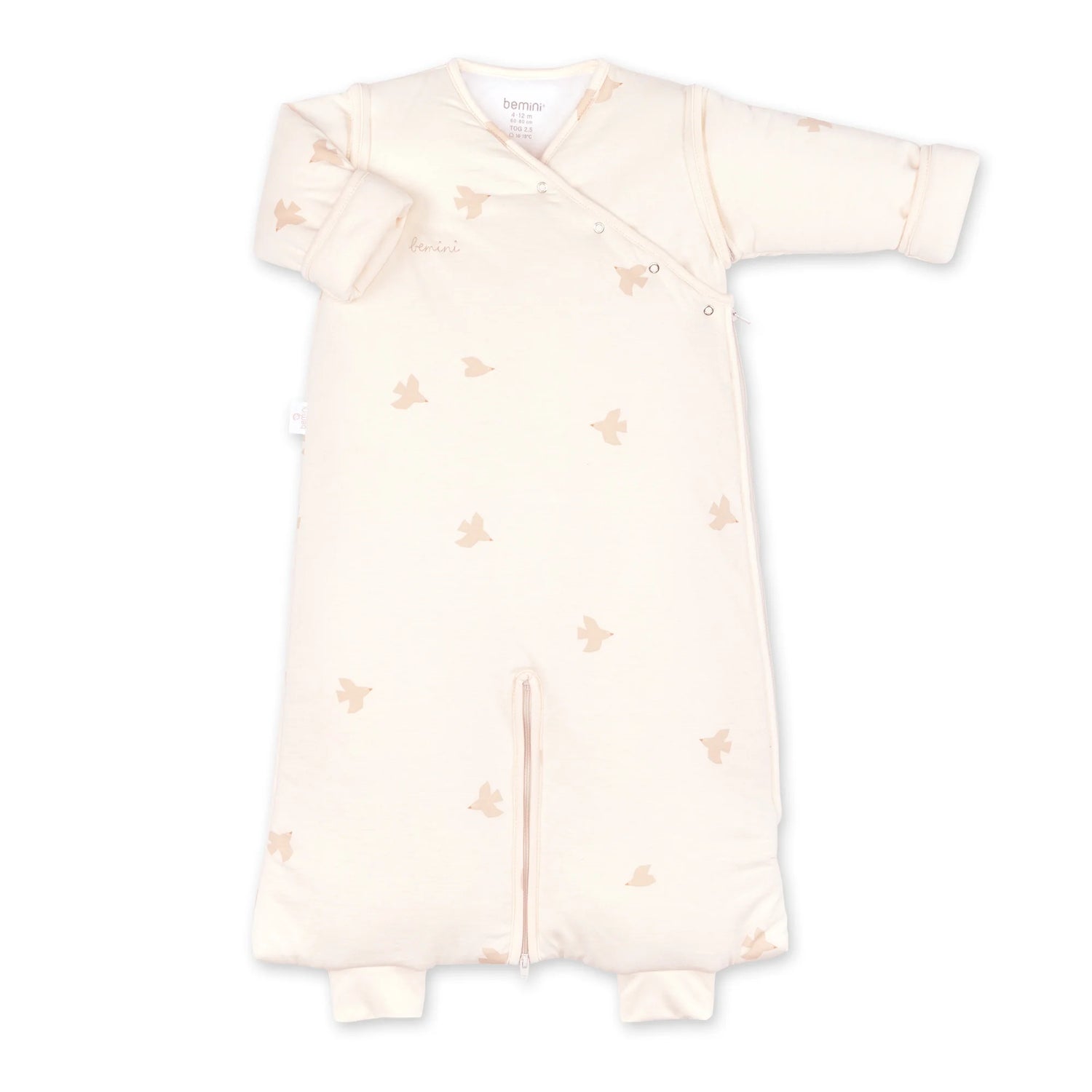 Gigoteuse MAGIC BAG Pady jersey + jersey Tog 2.5 - Piuma ecru (divers tailles)