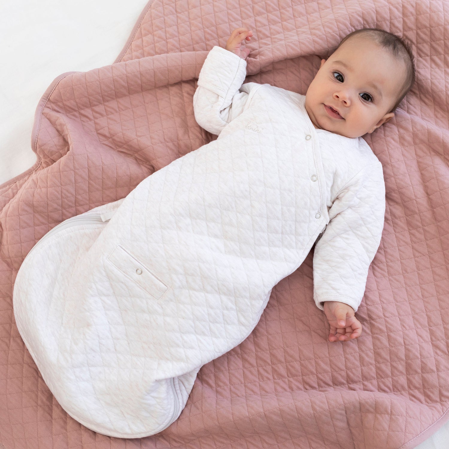 Schlafsack MAGIC BAG Pady gesteppt Jersey Tog 1,5 – Mix tender (verschiedene Größen)