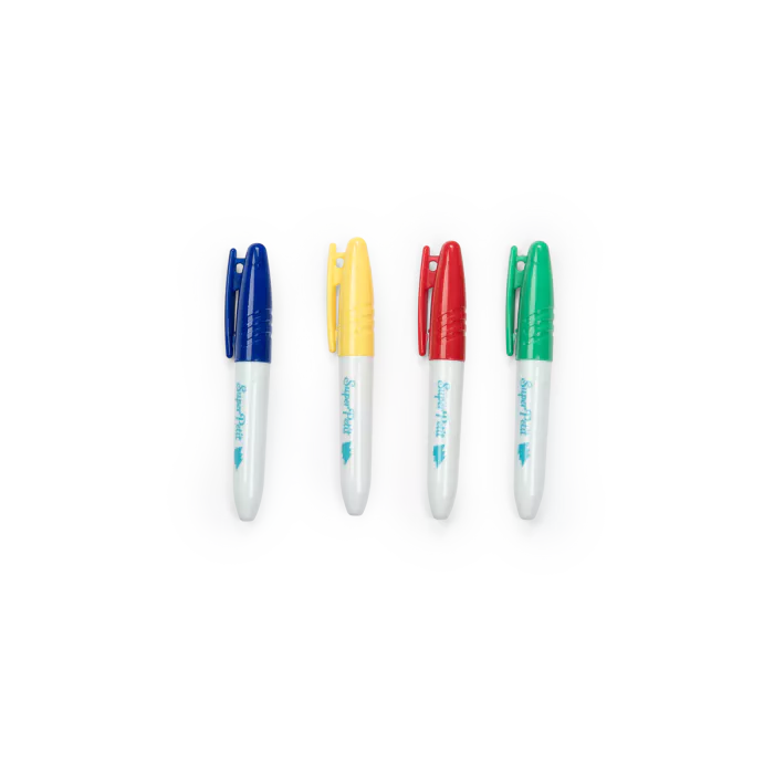 Mini set en silicone à colorier + 4 crayons