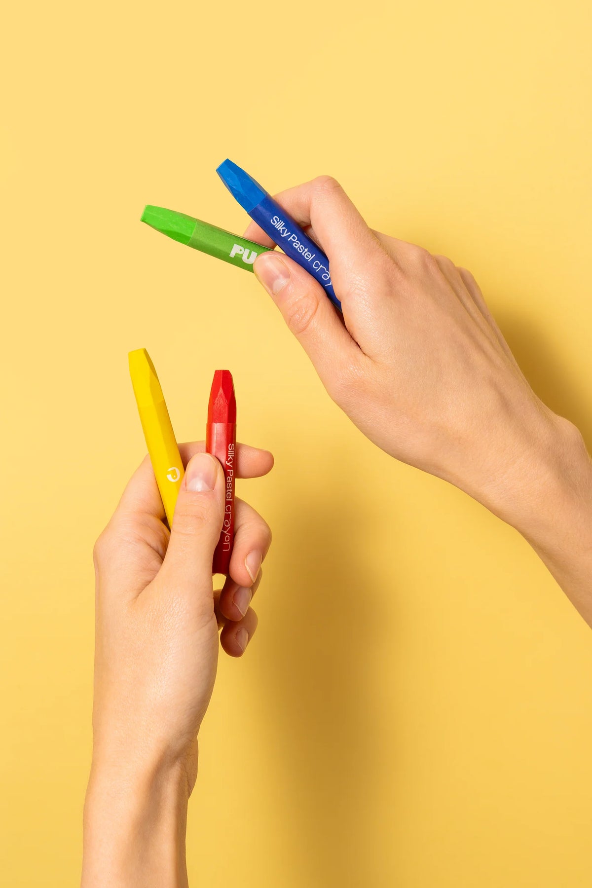 Silky Pastel Crayons – 16 colors