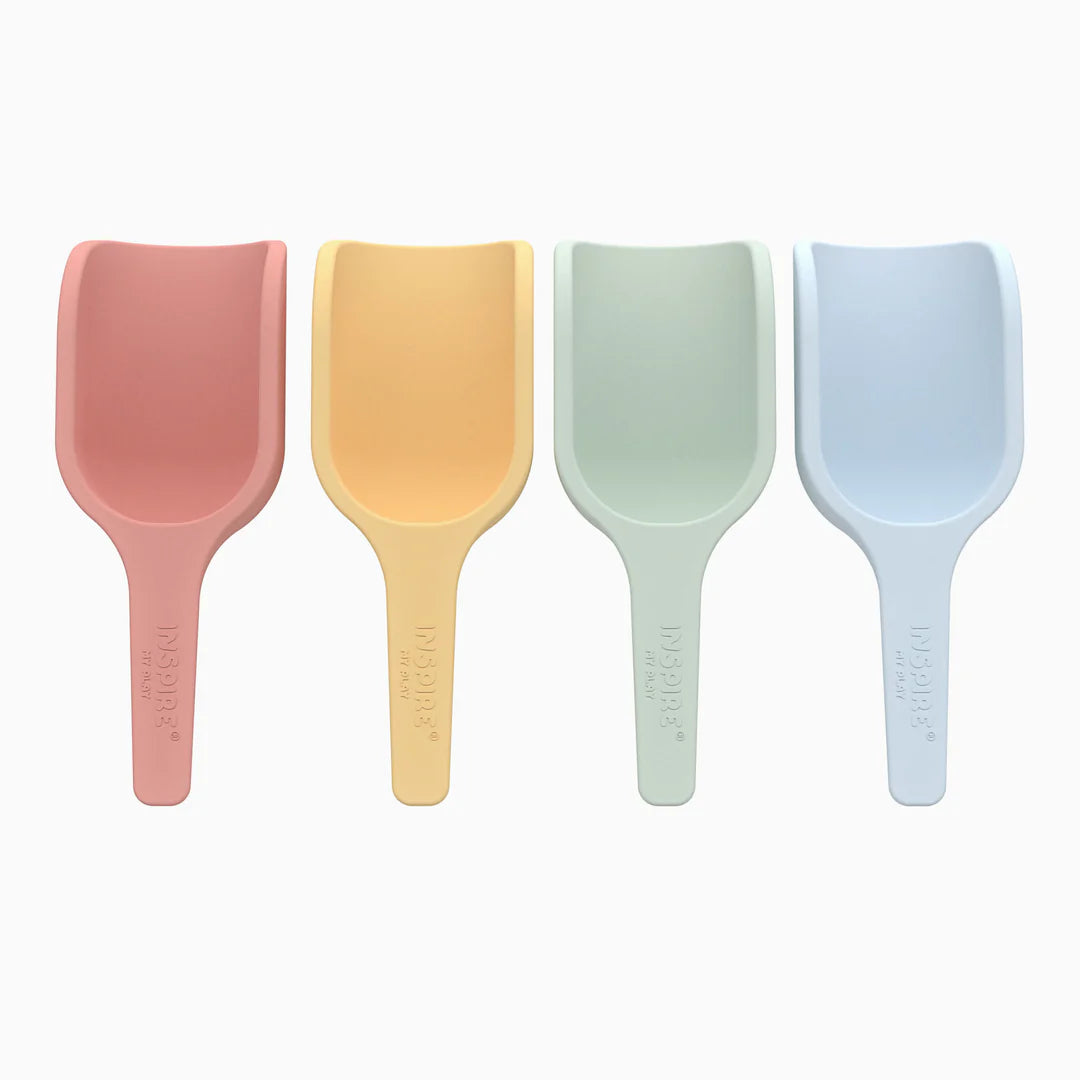 Lot de 4 mini cuillères - Mini Scoop Set - Pastels