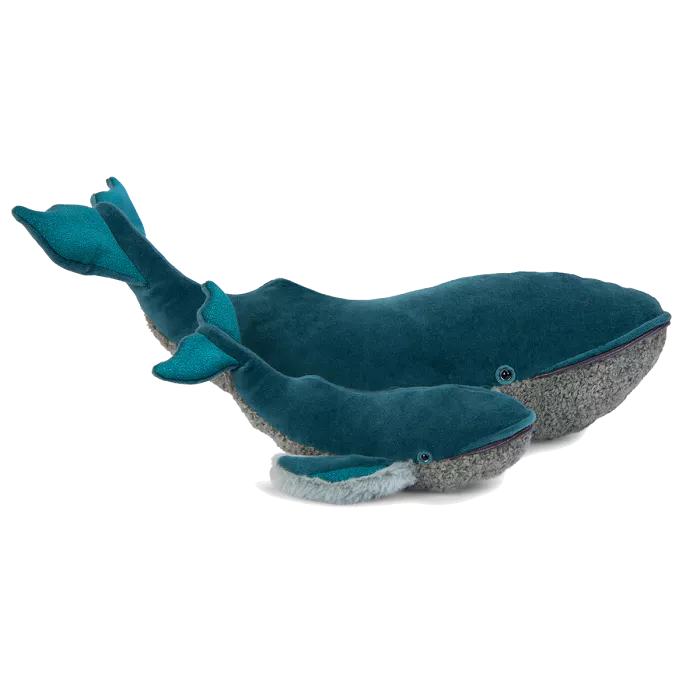 Peluche Grande baleine à bosse - Tout autour du monde