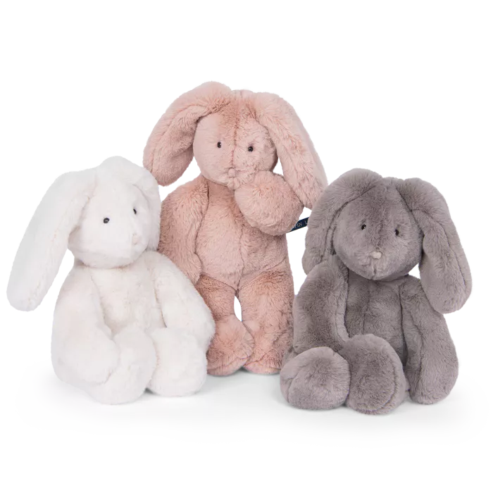 Peluche Lapin rose 32 cm