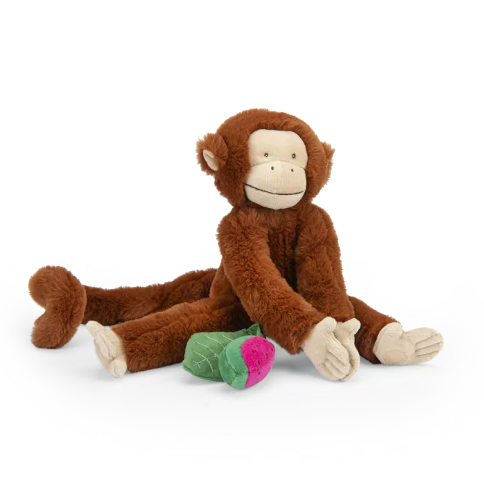Singe Mochica d'activités à suspendre