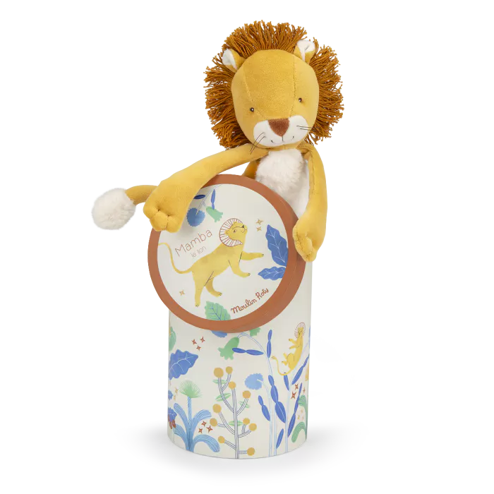Peluche lion Mamba - La forêt Mawa