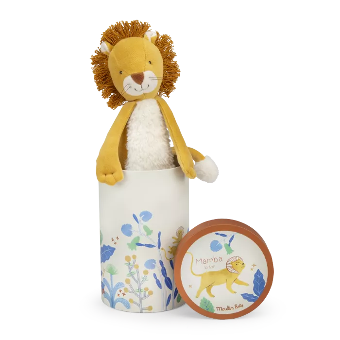 Peluche lion Mamba - La forêt Mawa