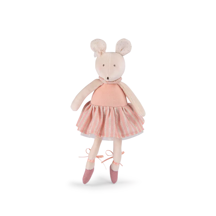 Peluche Souris - rose liste 