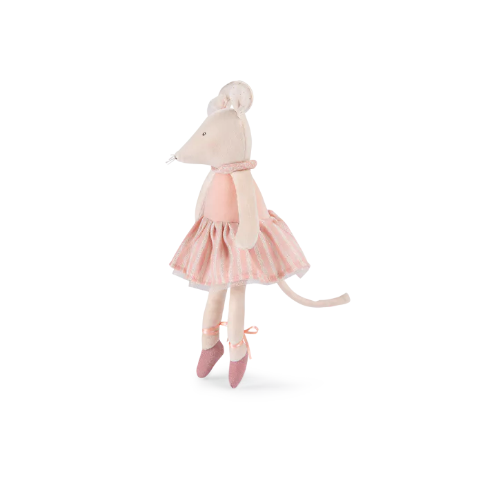 Peluche Souris - rose liste 