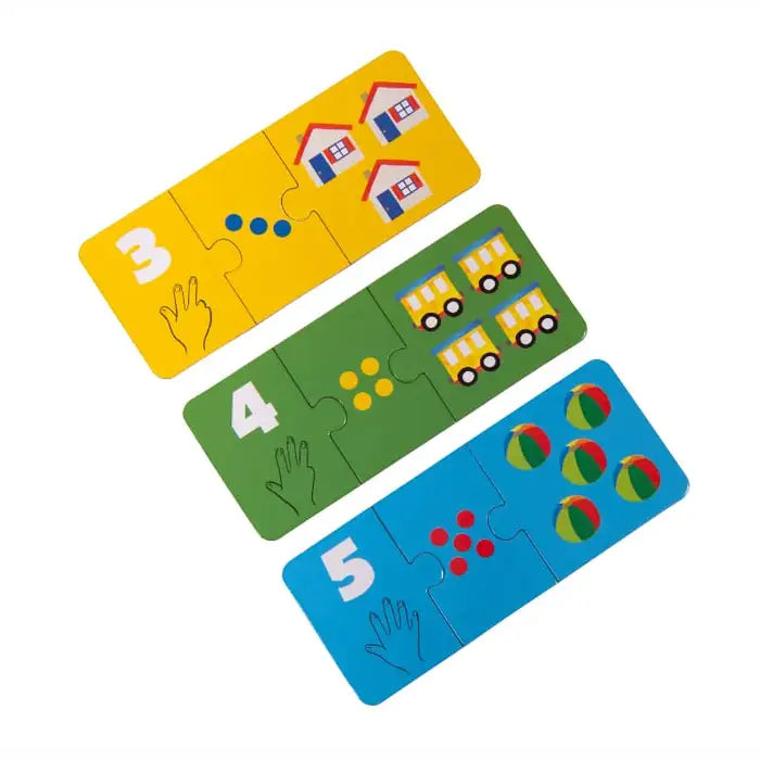 Puzzle chiffres 1 à 10 - Les Popipop