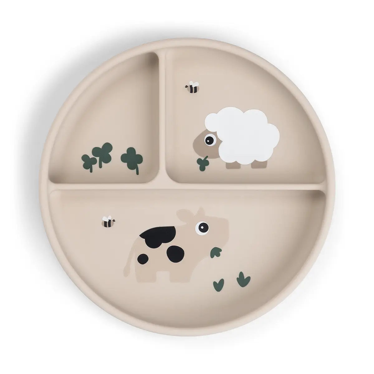 Stick&Stay assiette plateau - Tiny farm - Sable liste 