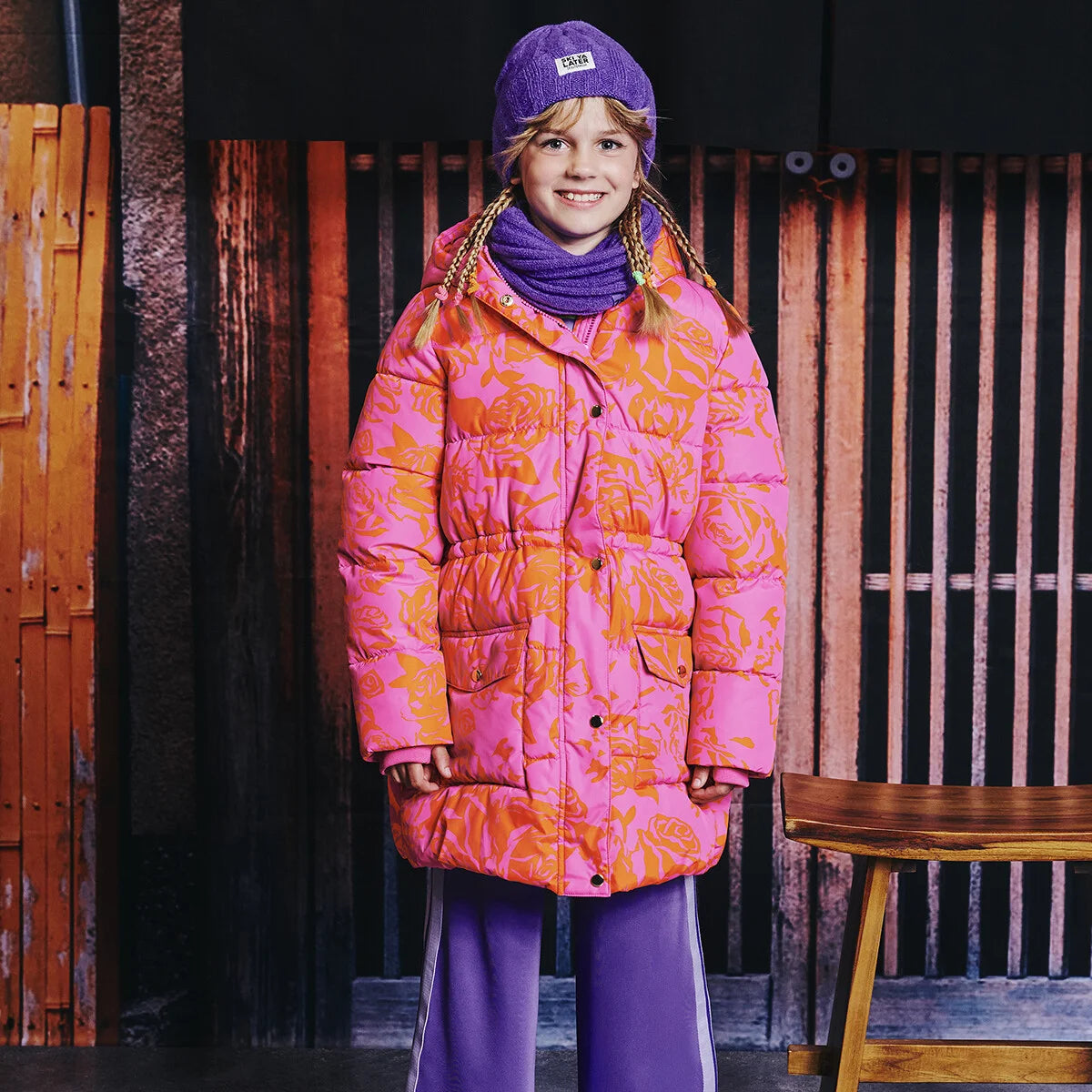 Écharpe M Indi - Purple chill