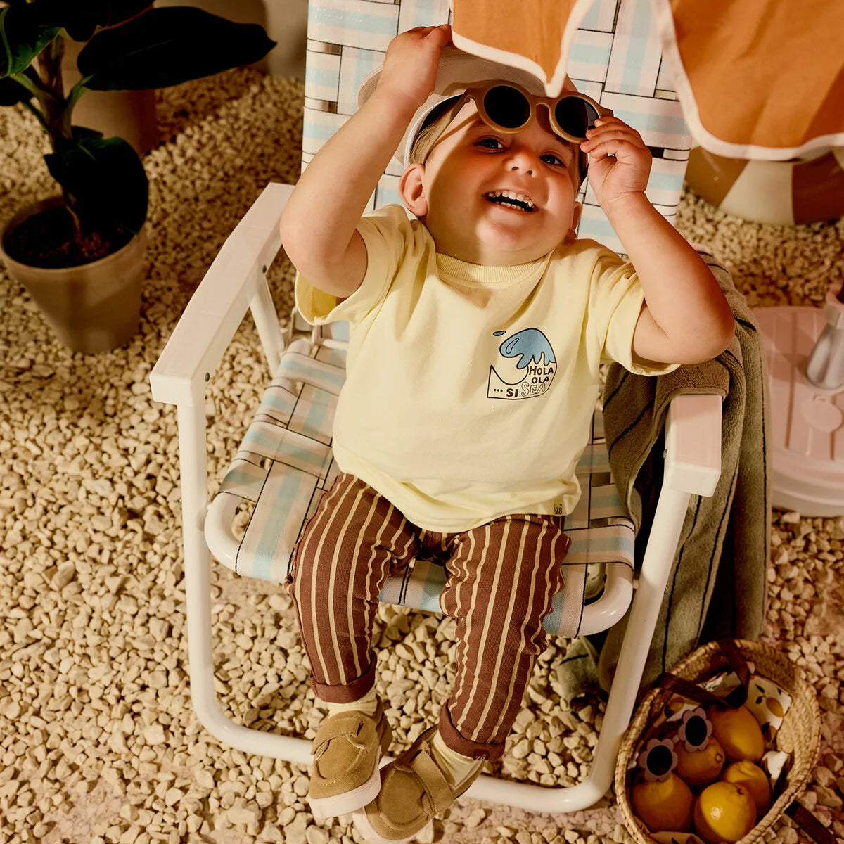 Pantalon Rens - Blush brown