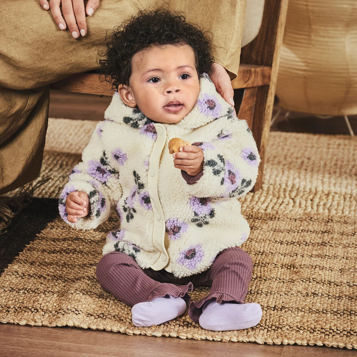 Teddy Veste Nayla - Vanilla cream