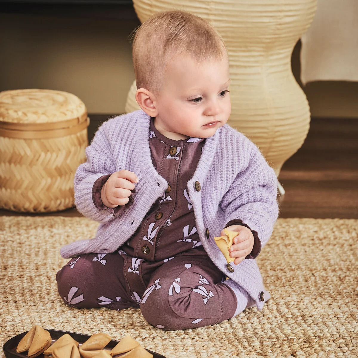 Combinaison Fardau - forest plum (tailles 50-68)