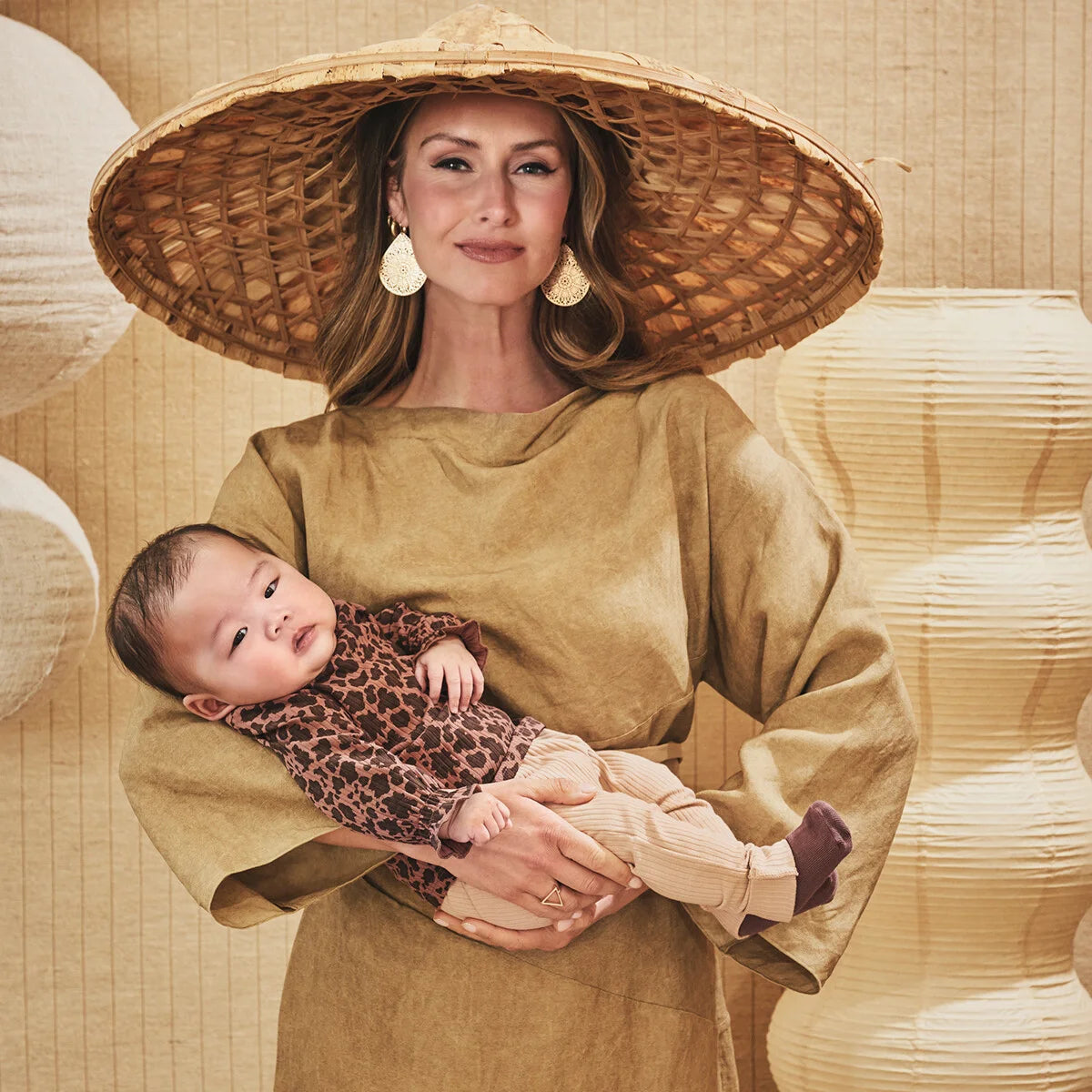 T-shirt Perla - Amber brown