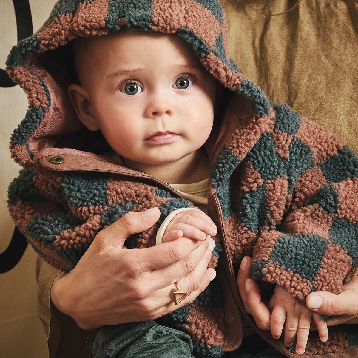 Teddy Veste Naim - Amber brown