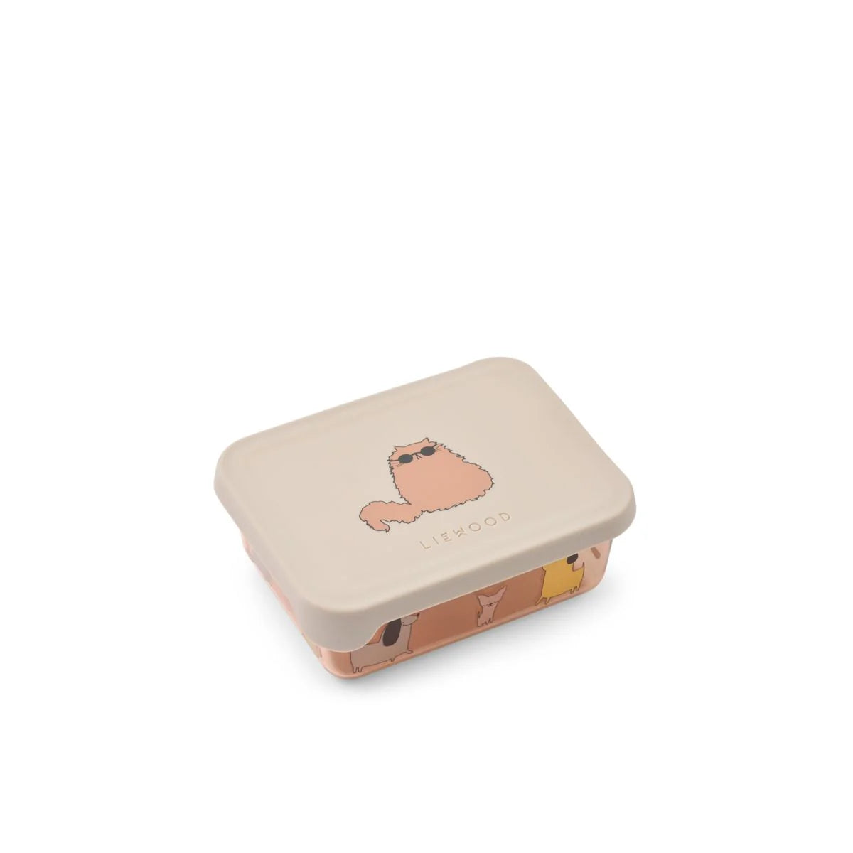 AKO Snackbox aus Tritan Cats and Dogs/Sandy