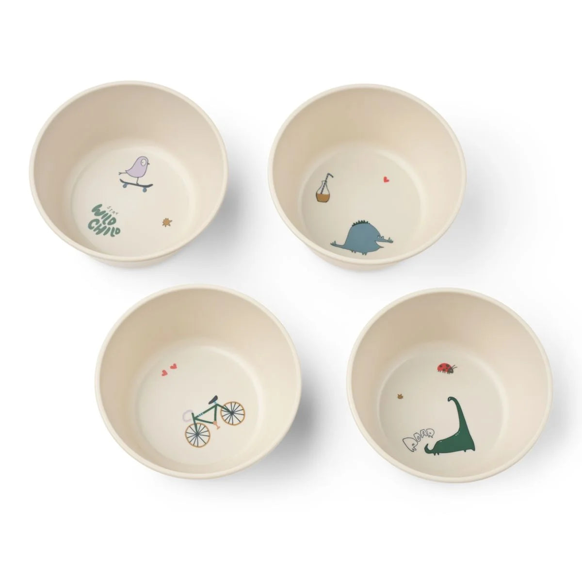 Bols CEES, Lot de 4 - Tamtam / Sandy