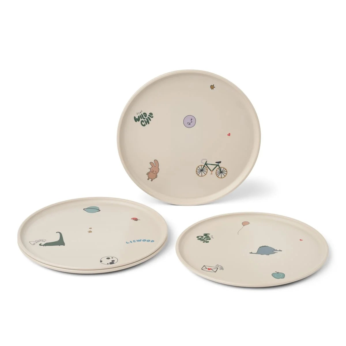 Assiettes REMCO, Lot de 4 - Tamtam / Sandy
